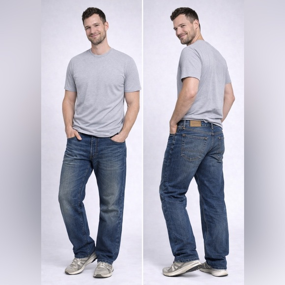 Sean John Other - Sean Jean Hamilton Tapered jeans relaxed tapered fit medium dark blue